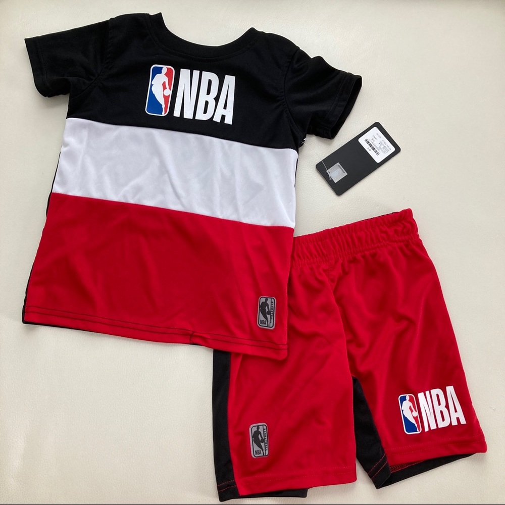 NBA active performance shorts set 2234